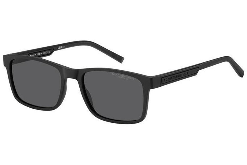 Sončna očala Tommy Hilfiger TH2089/S 003/M9 Polarized Pravokotna Črna