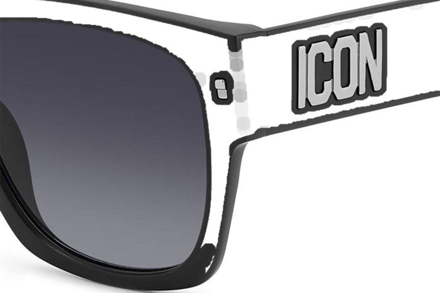 Sončna očala Dsquared2 ICON0004/S P5I/9O Kvadratna Črna