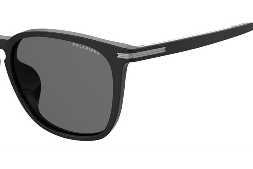 Sončna očala BOSS BOSS1668/F/SK 807/M9 Polarized Pravokotna Črna