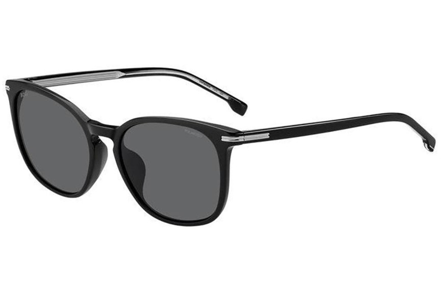 Sončna očala BOSS BOSS1668/F/SK 807/M9 Polarized Pravokotna Črna