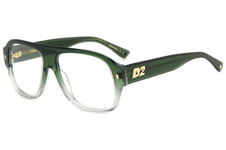 Očala Dsquared2 D20125 1ED Flat Top Zelena