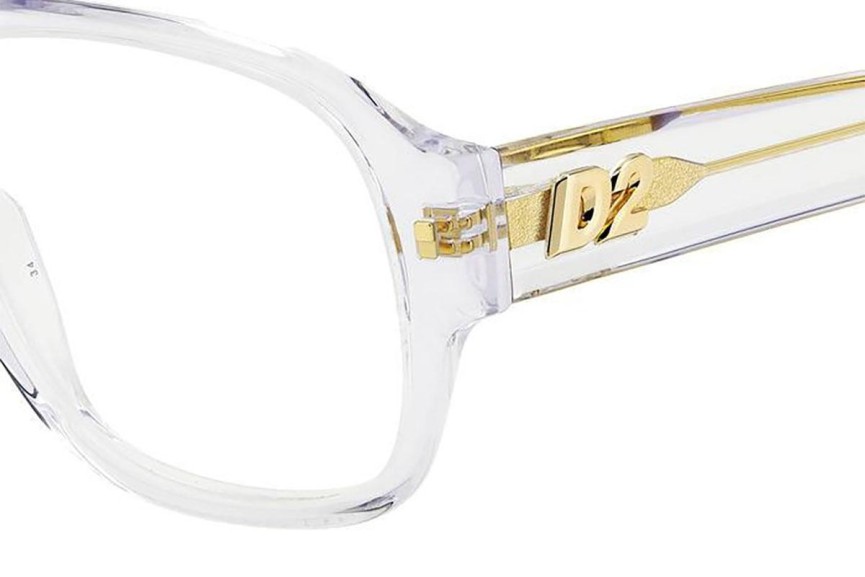 Očala Dsquared2 D20125 900 Flat Top Kristalna