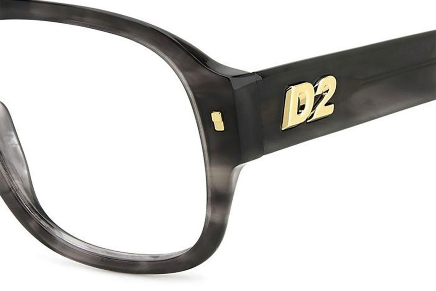 Očala Dsquared2 D20125 2W8 Flat Top Siva