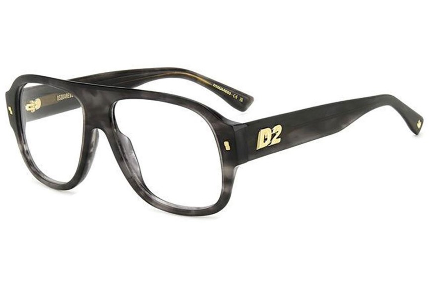 Očala Dsquared2 D20125 2W8 Flat Top Siva