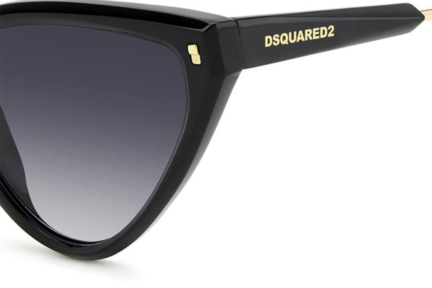 Sončna očala Dsquared2 D20134/S 807/9O Cat Eye Črna