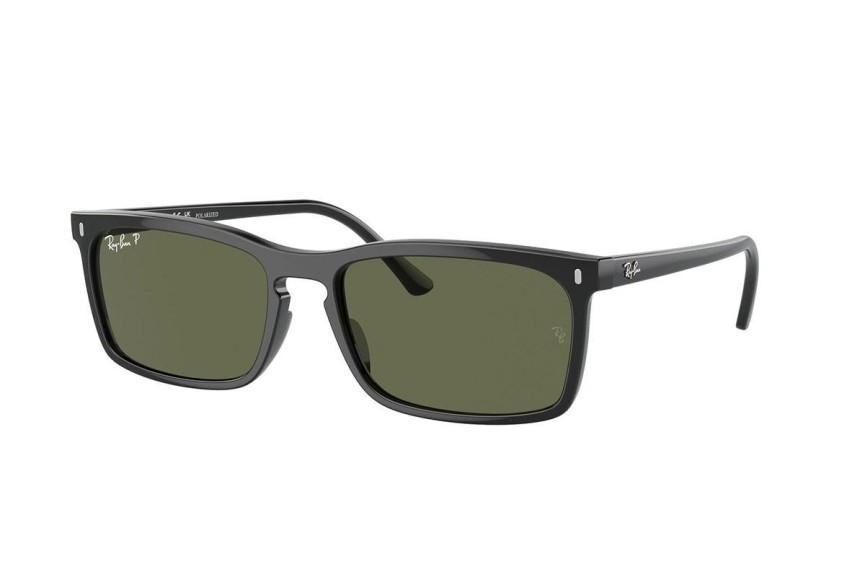 Sončna očala Ray-Ban RB4435 901/58 Polarized Pravokotna Črna