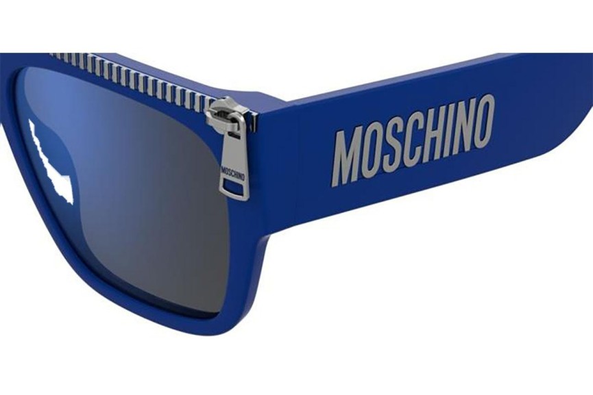 Sončna očala Moschino MOS165/S PJP/XT Flat Top Modra