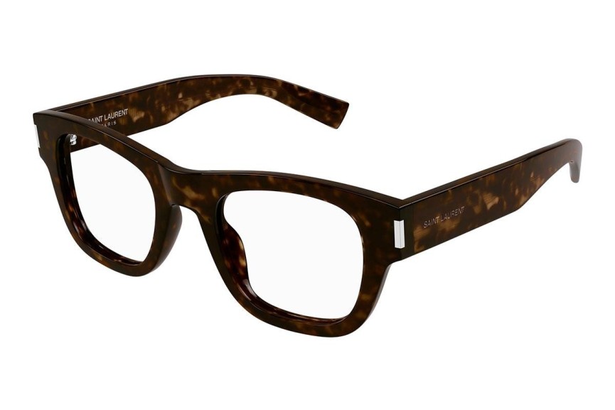 Očala Saint Laurent SL698 002 Pravokotna Havana