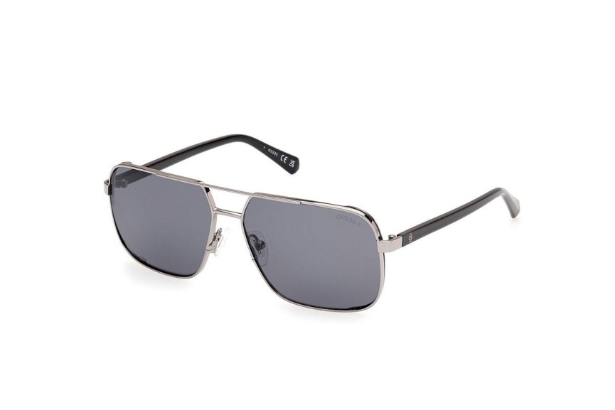 Sončna očala Guess GU00119 08D Polarized Kvadratna Siva