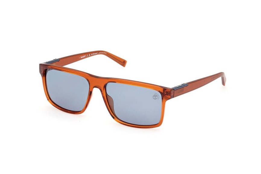 Sončna očala Timberland TB00006 47D Polarized Pravokotna Rjava