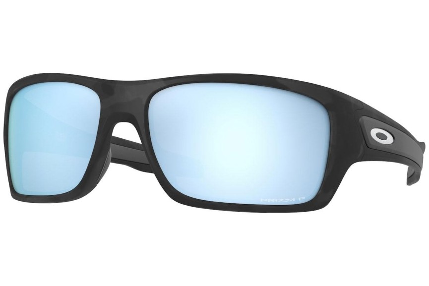 Sončna očala Oakley Turbine OO9263-64 Polarized Pravokotna Črna