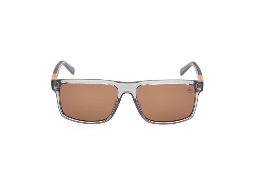 Sončna očala Timberland TB00006 20H Polarized Pravokotna Siva