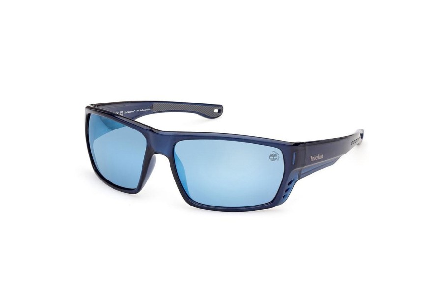 Sončna očala Timberland TB00002 90D Polarized Pravokotna Modra