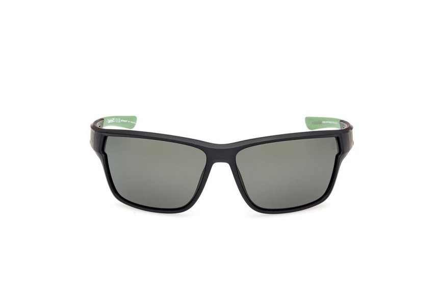 Sončna očala Timberland TB00001 02R Polarized Pravokotna Črna