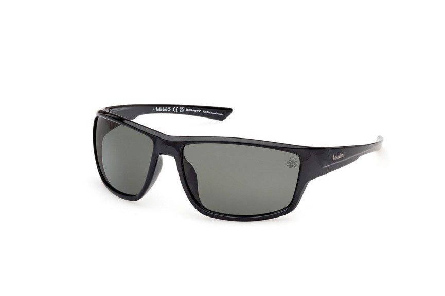 Sončna očala Timberland TB00003 01R Polarized Pravokotna Črna