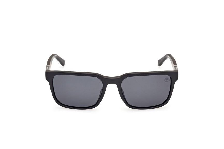 Sončna očala Timberland TB00008 02D Polarized Kvadratna Črna