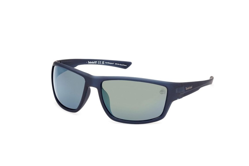 Sončna očala Timberland TB00003 91D Polarized Pravokotna Modra