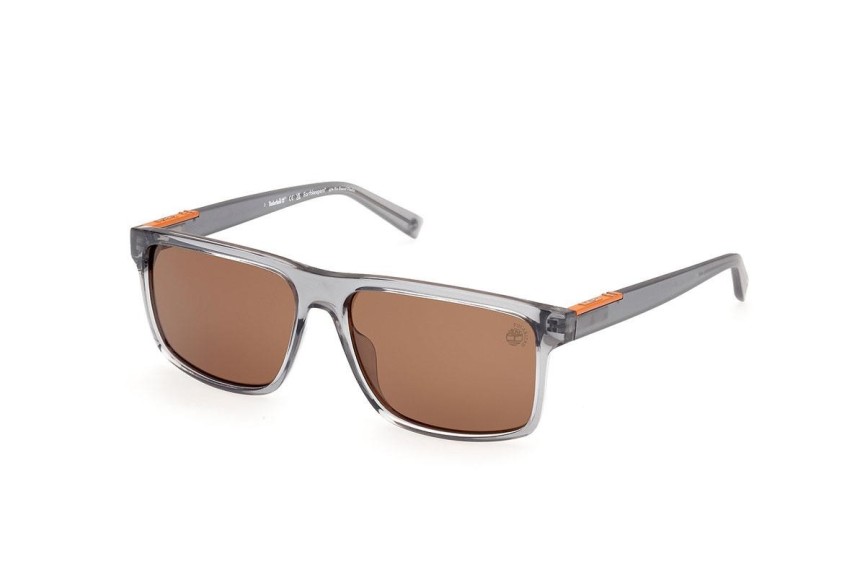 Sončna očala Timberland TB00006 20H Polarized Pravokotna Siva