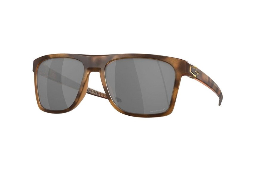 Sončna očala Oakley Leffingwell OO9100 910018 Polarized Kvadratna Havana