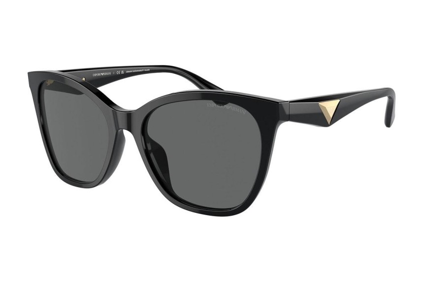 Sončna očala Emporio Armani EA4222U 501787 Cat Eye Črna