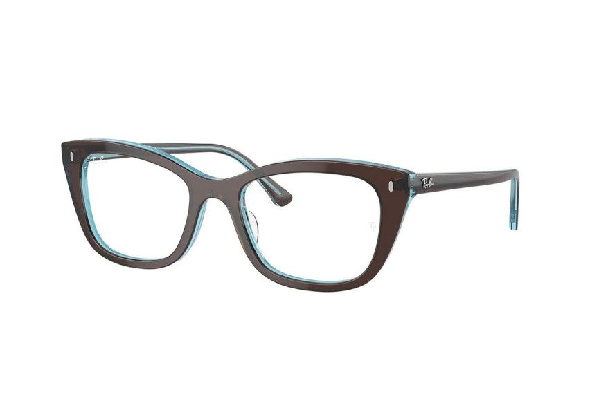 Očala Ray-Ban RX5433 8366 Cat Eye Rjava