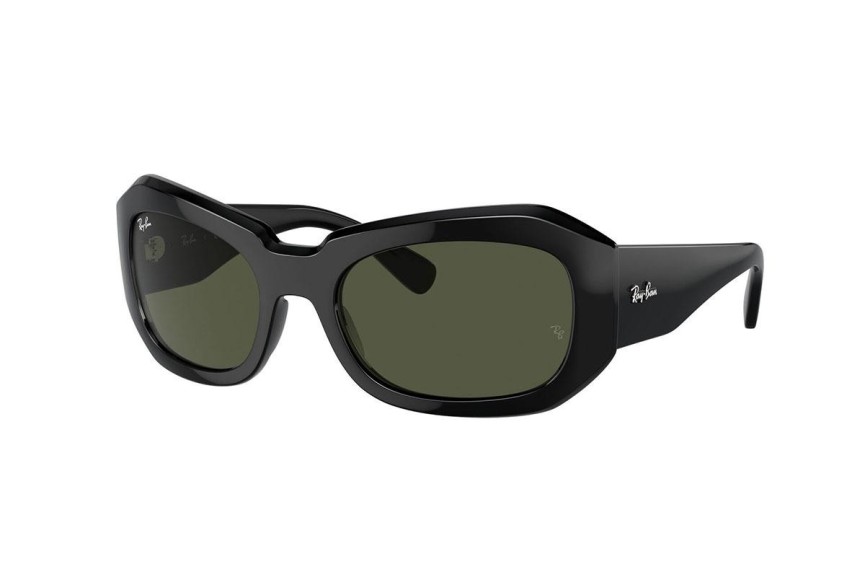 Sončna očala Ray-Ban RB2212 901/31 Ovalna Črna