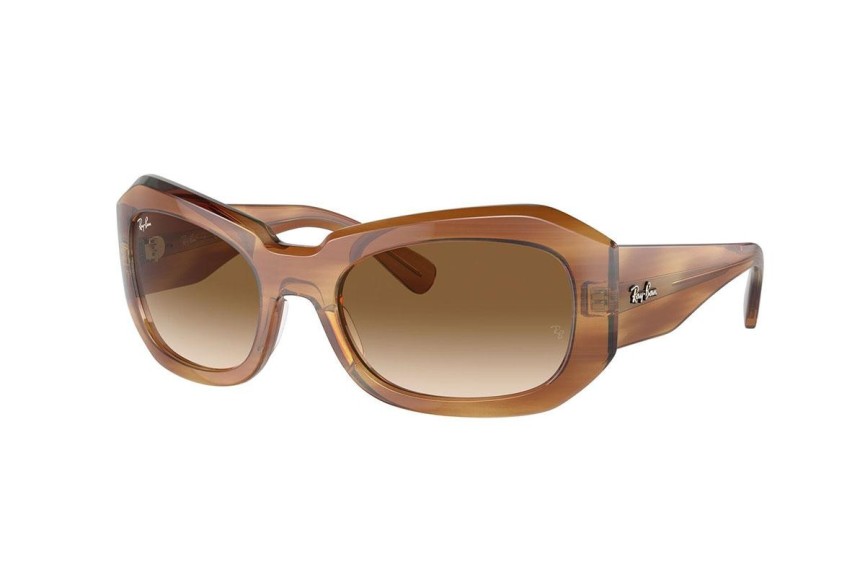 Sončna očala Ray-Ban RB2212 140351 Ovalna Rjava