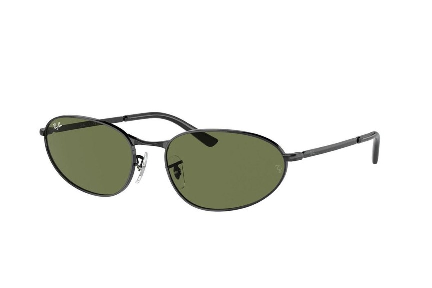 Sončna očala Ray-Ban RB3734 002/B1 Ovalna Črna