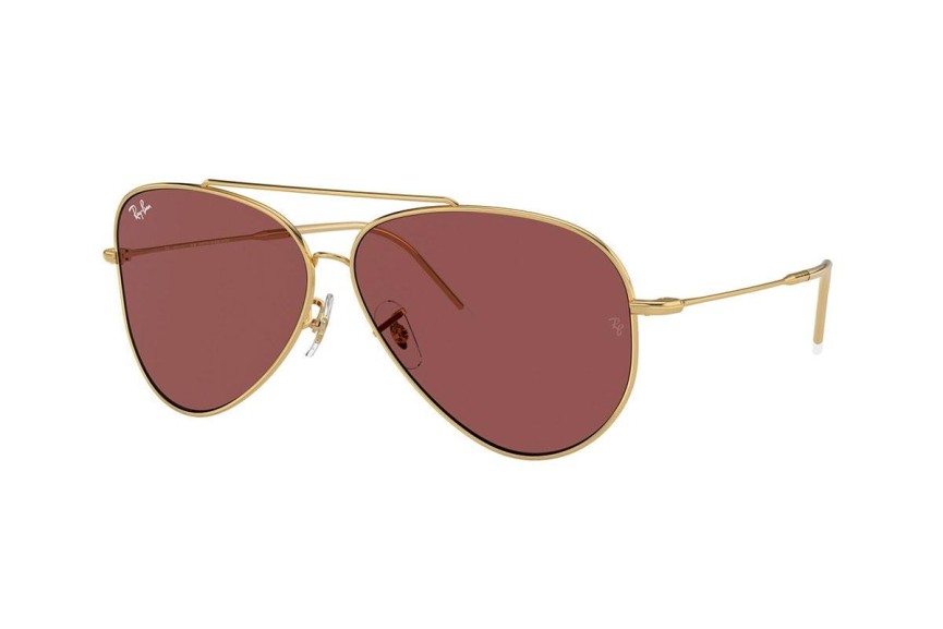 Sončna očala Ray-Ban Aviator Reverse RBR0101S 001/69 Pilotska Zlata