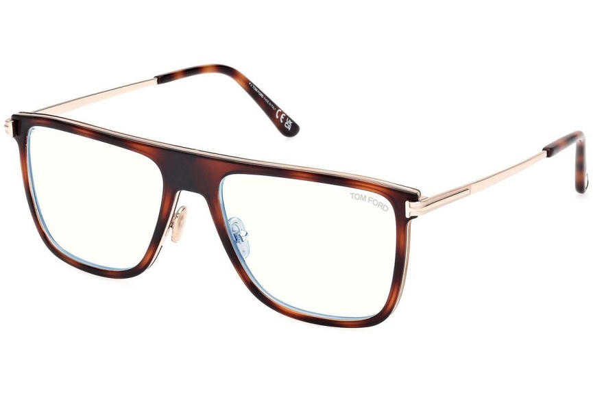 Očala Tom Ford FT5944-B 056 Flat Top Havana