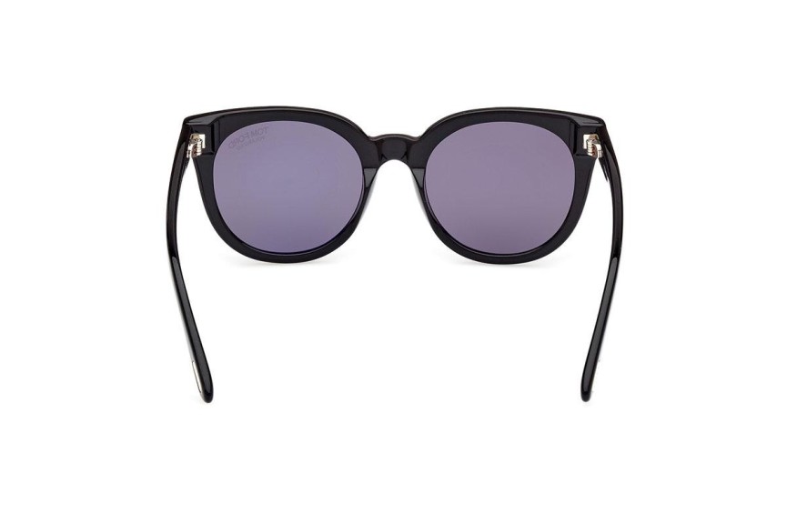 Sončna očala Tom Ford FT1109 01D Polarized Okrogla Črna