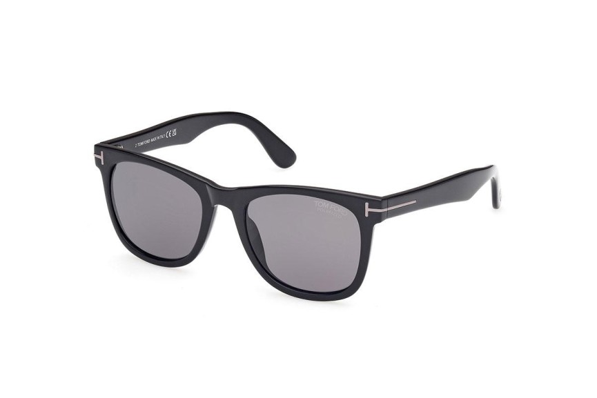 Sončna očala Tom Ford FT1099-N 01D Polarized Kvadratna Črna