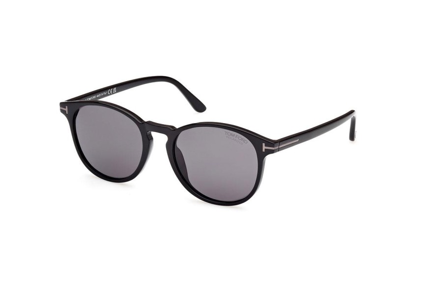 Sončna očala Tom Ford FT1097-N 01D Polarized Okrogla Črna