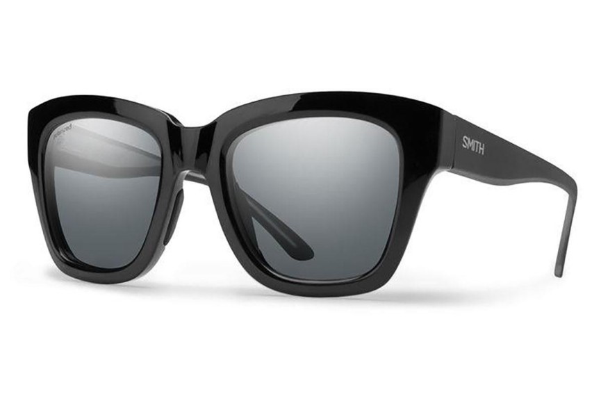 Sončna očala Smith SWAY 807/M9 Polarized Pravokotna Črna