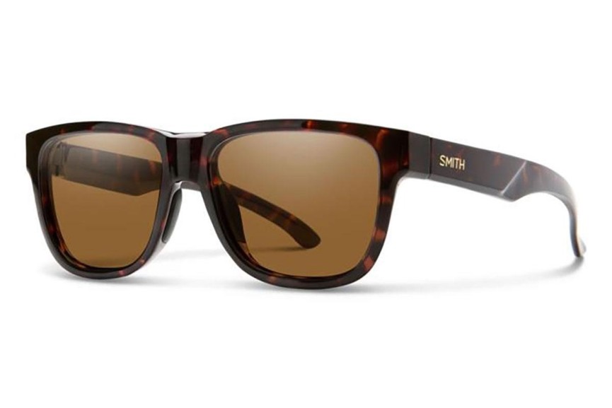 Sončna očala Smith LOWDOWNS2/S 086/L5 Polarized Pravokotna Havana