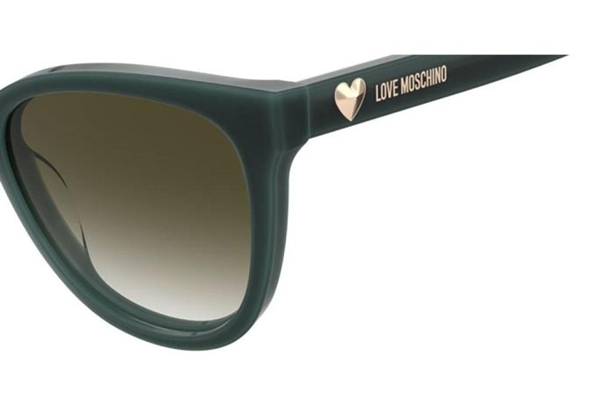 Sončna očala Love Moschino MOL072/S 8HC/9K Pravokotna Zelena