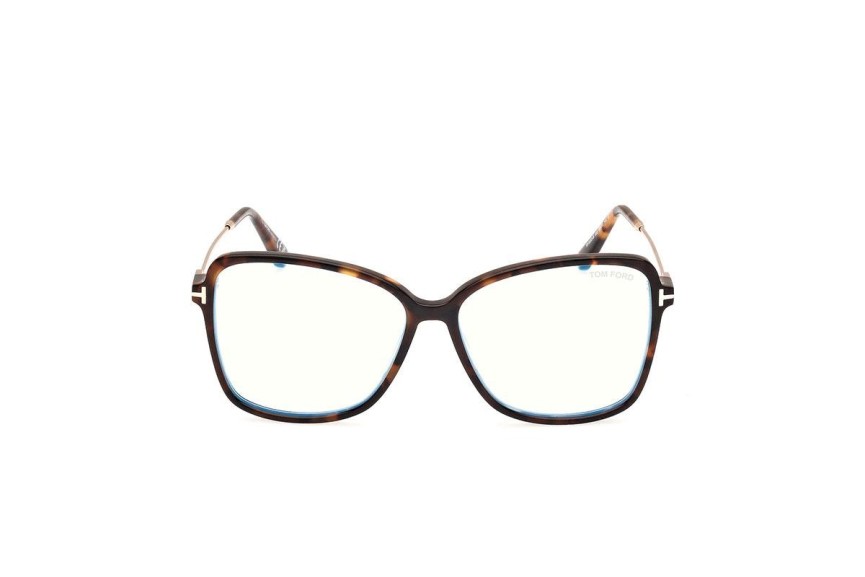 Očala Tom Ford FT5953-B 052 Cat Eye Havana