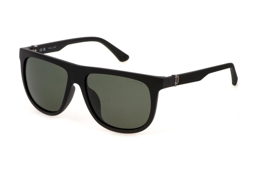 Sončna očala Police SPLN33E U28P Polarized Flat Top Črna