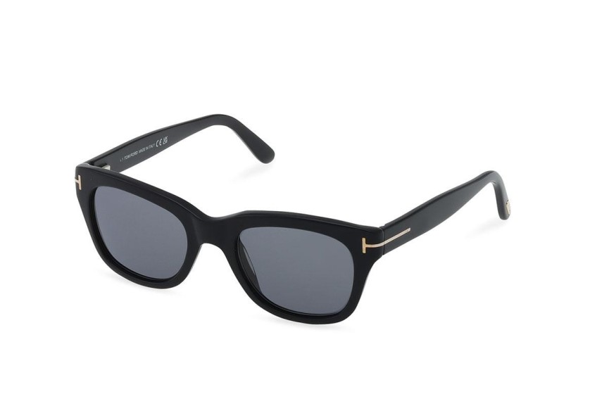 Sončna očala Tom Ford Snowdon FT0237 01D Polarized Kvadratna Črna