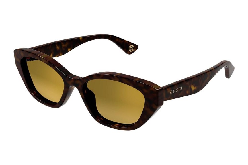 Sončna očala Gucci GG1638S 002 Cat Eye Havana