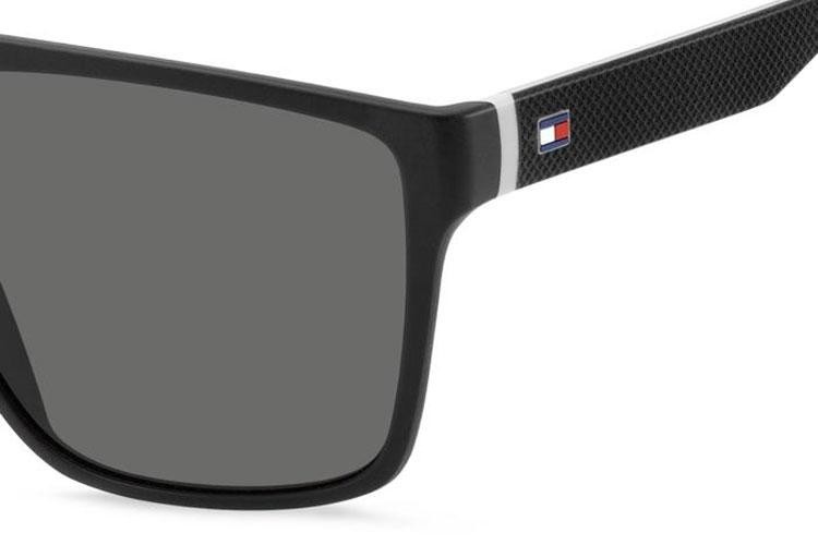 Sončna očala Tommy Hilfiger TH1717/S 08A/M9 Polarized Flat Top Črna