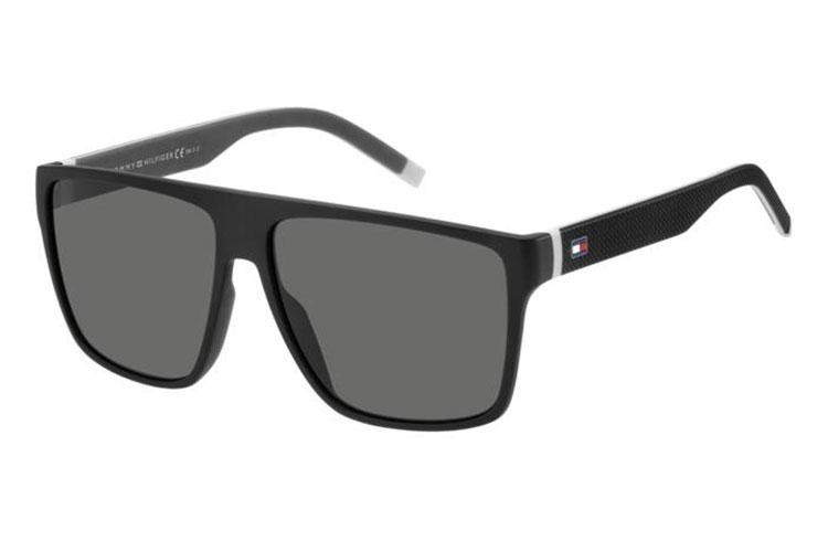 Sončna očala Tommy Hilfiger TH1717/S 08A/M9 Polarized Flat Top Črna