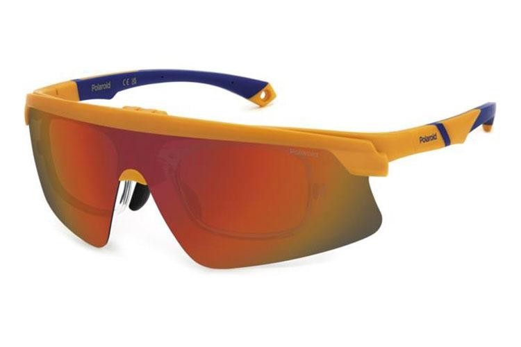 Sončna očala Polaroid PLD7056/CI/S 2M5/OZ Polarized Pravokotna Oranžna