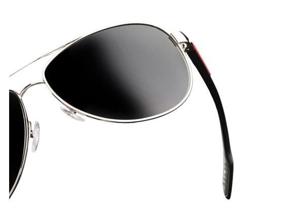 Sončna očala Prada Linea Rossa PS53PS 1BC5W1 Polarized Pilotska Srebrna