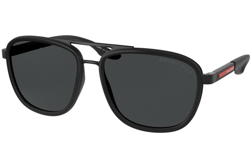 Sončna očala Prada Linea Rossa PS50XS 08O02G Polarized Kvadratna Črna