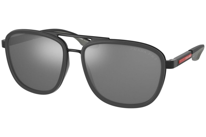 Sončna očala Prada Linea Rossa PS50XS 09O07H Polarized Kvadratna Črna