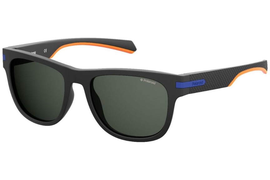 Sončna očala Polaroid Active Collection PLD2065/S 0VK/M9 Polarized Kvadratna Črna