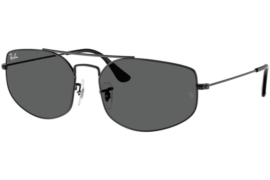 Sončna očala Ray-Ban RB3845 002/B1 Pravokotna Črna