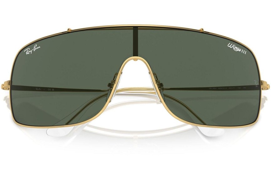 Sončna očala Ray-Ban RB3897 001/71 Kvadratna Zlata