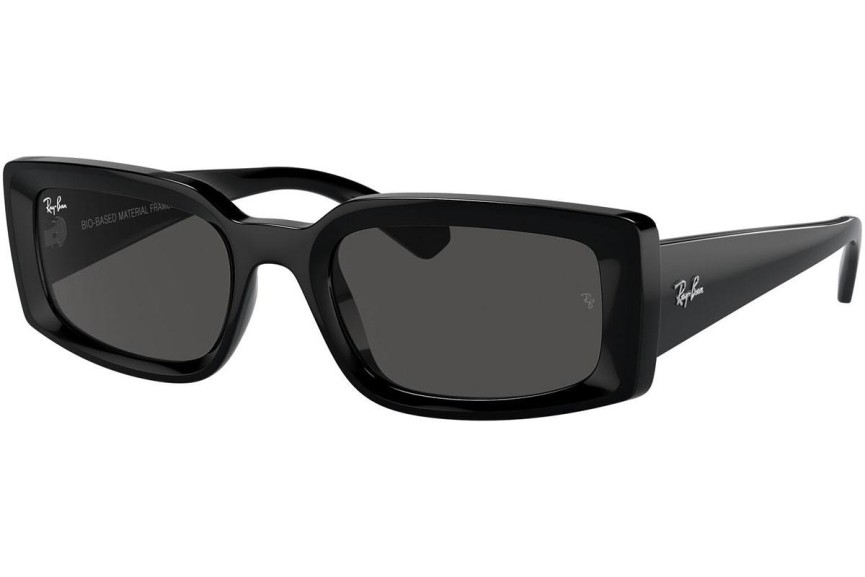 Sončna očala Ray-Ban Kiliane RB4395 667787 Pravokotna Črna